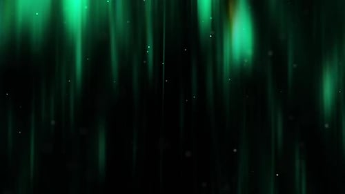 Green Curtain Background Loop