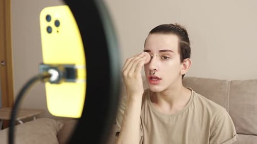 Break the Norms LGBT Beauty Influencer's Makeup Tutorial