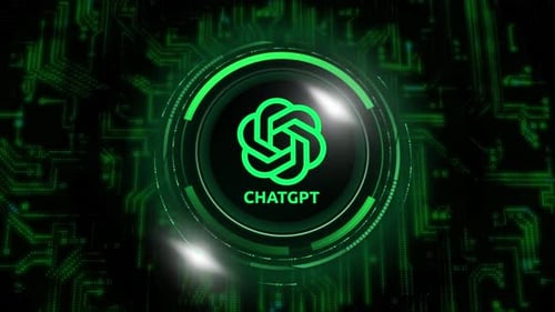 Animation im Stil von ChatGPT\_HUD