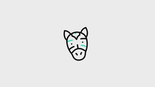Zebra Animated Icon