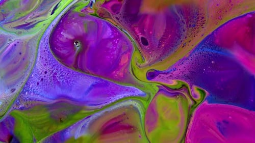 Abstract Galactic Ink Paint Concept Background 482