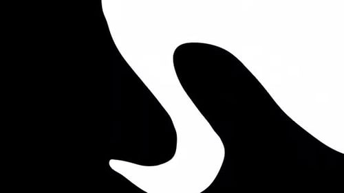 Fluid Blob Shape Reveal Transition