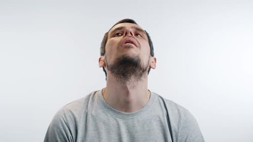 Man Doing Neck Stretches for Neck Pain Relief