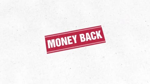 Money Back Rubber Stamp Seal