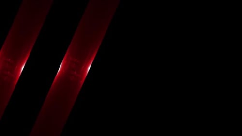 Dynamic Glossy Red Bar Transition