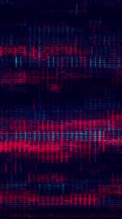 Tv Noise Cyber Glitch Distortion Cyberpunk Style For Social Media
