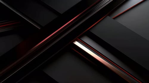 Modern Abstract Metallic Red Lines Corporate Background