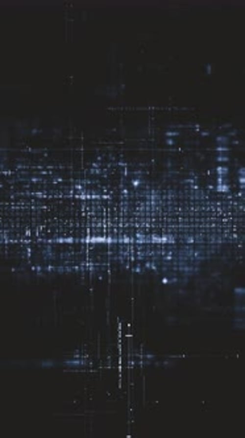 Futuristic Data Matrix Simulation Background 03
