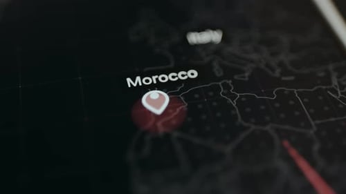 Close Up of Morocco Identified As the Target of Cyber Threats