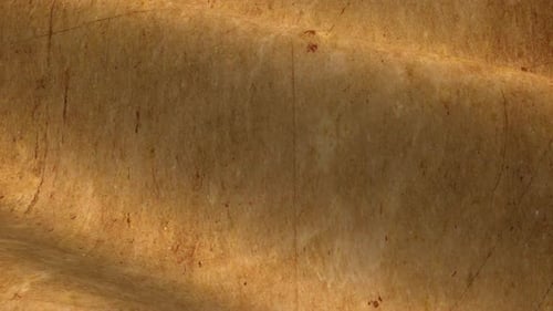 Uralte Papyrusrelik-Textur in hoher Auflösung, geschlungener Hintergrund, Rotation, Wellen