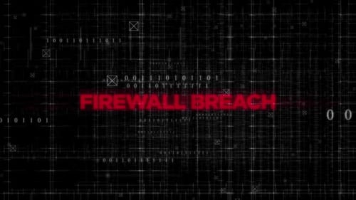 Futuristic Glitch Digital Logo Reveal