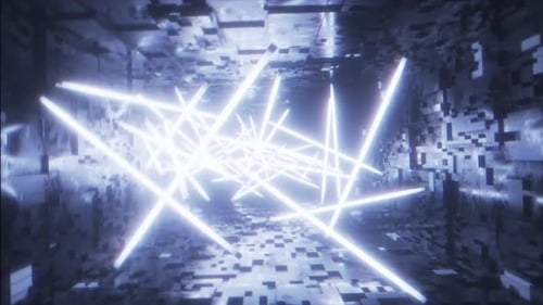 Sci-Fi Neons VJ Loop 020