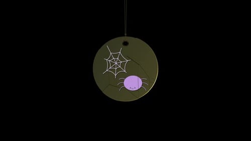 Halloween Spider Web Animation