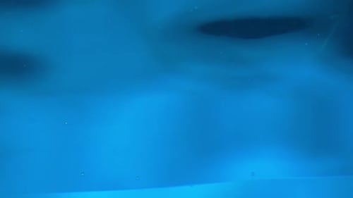 Rippling Blue Water Surface Abstract Background