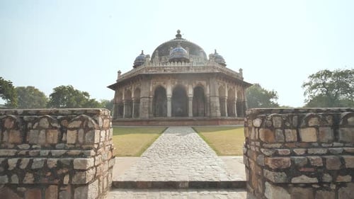 Delhi India November 28 2018 The Complex of Buildings Humayun's Tomb Which is a World Heritage