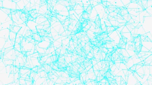 Abstrakter digitaler Plexus-Hintergrund und Linienpunkte, Netzwerkverbindung, Wissenschaft und Technologie. 5195