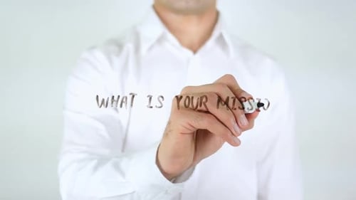 Writing The Question 'What Is Your Mission?'