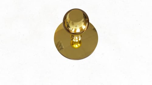 Custom Made Golden Rubber Stamp Seal