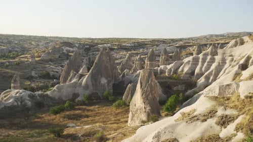 Fabulous landscape of Goreme Historical National Park, Turkey