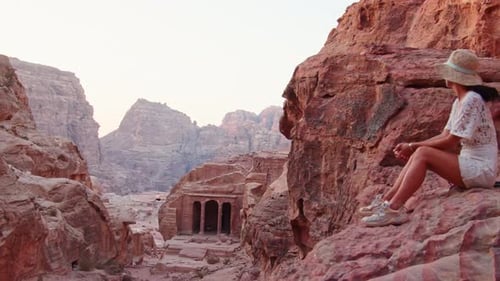 Petra City Remains In Jordan