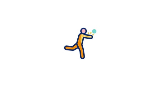 Volleyball Animated Icon