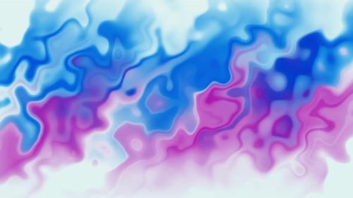 Dynamic Fluid Blue Pink Gradient Abstract Background Loop