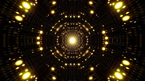 Glitzernde Kreis-Punkt-Lichter Bewegungs-Hintergrund