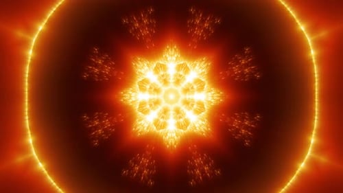 Fond lumineux de l'espace