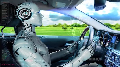 4K Intelligent Robot Driving Car