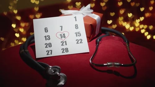Stethoscope, Calendar, Gift for Healthcare Professional