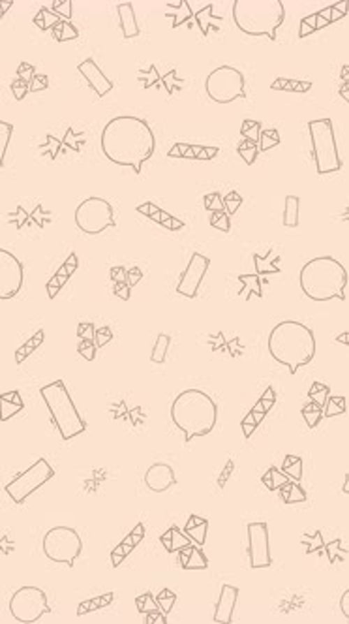Abstract Geometric Pattern Minimalist Line Art Seamless