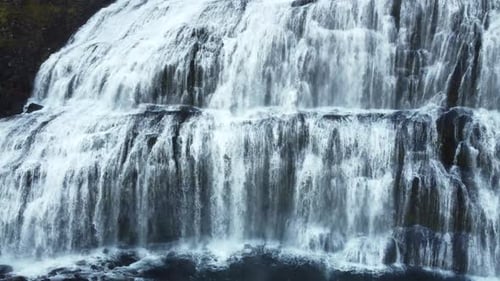 Nature Iceland Waterfall Magical Huge Cascade River Landscape