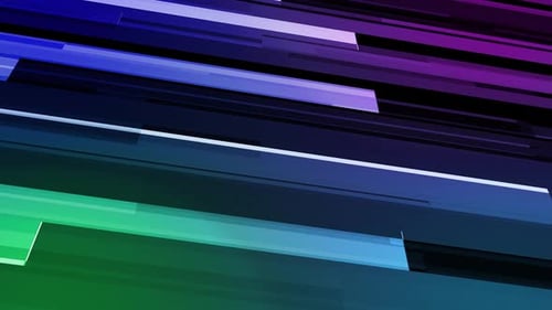 Dynamic Abstract Geometric Lines Motion Background