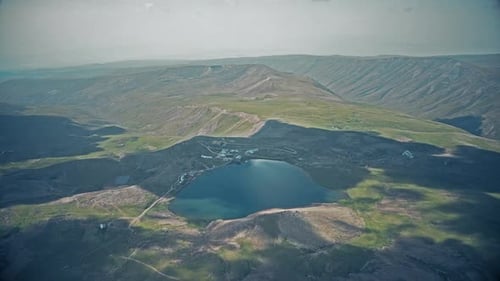 view from the top of the mountain