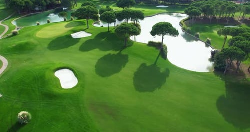 Aerial View of Golf Course