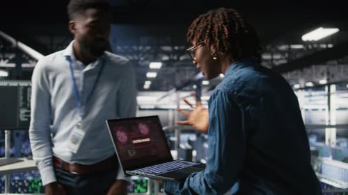 Data Center Programmer Panicking After Receiving Critical Error Popup