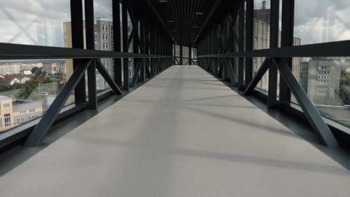 Lockdown Bridge Urban Skybridge Pedestrian Connectivity