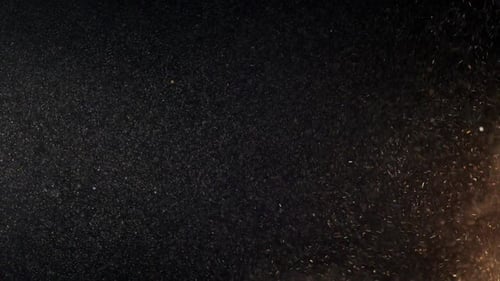 Colorful Particle and Bokeh