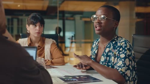 Group Meeting at Modern Workplace