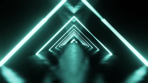 Water In A Triangular Tunnel