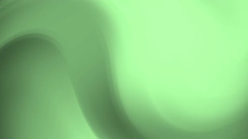 Soft Green Abstract Background With A Wavy Texture