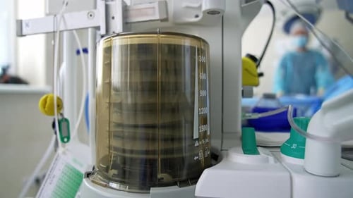 Medical Equipment in Operating Room, Hospital Setting