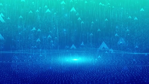 Web 3D software development concept, futuristic technology, digital connectivity, cyber space data a