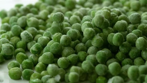Frozen Green Peas Falling in . with Phantom Flex