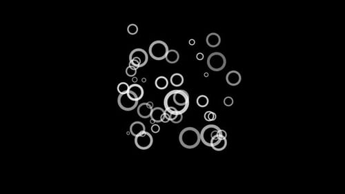 Creator Collection: Burst animation with bubbles rising up