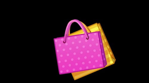 Shopping Bags Animated Emoji