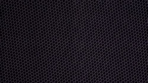Animated Hexagon Grid Background with Subtle Glow