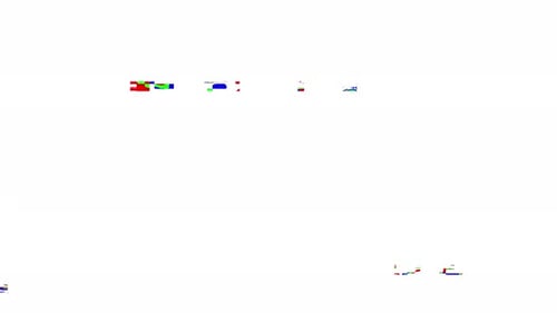 Digital Glitch Static Noise Transition