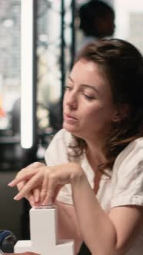 Vertical Video Diverse Real Estate Developers Team Reviewing Infrastructure Layouts