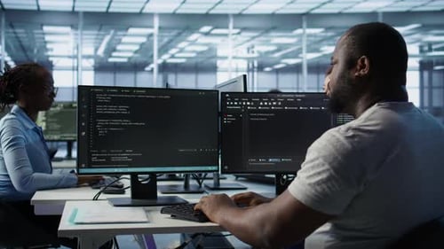 Admin in Server Hub Tasked with Protecting Valuable Data Against Hacking Attacks